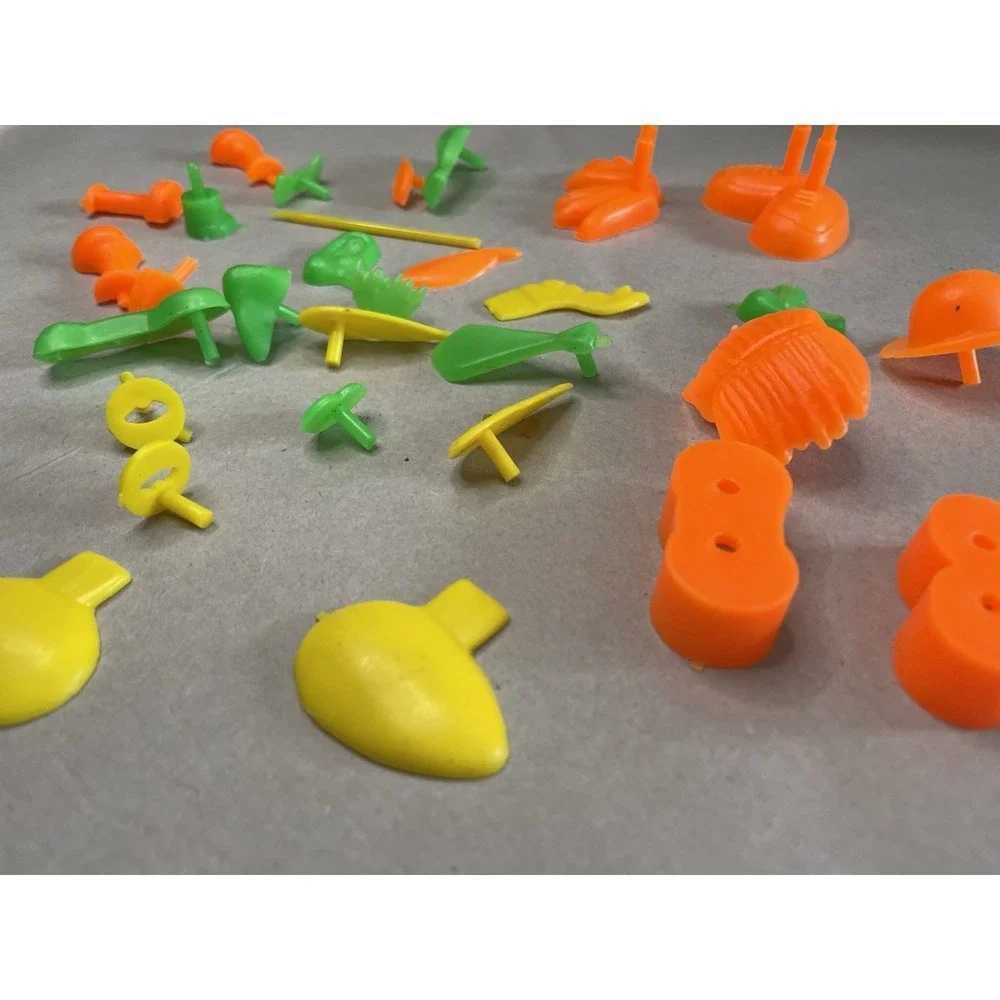 Vintage Potato Head Replacement Pieces Feet Hat Arm Ear Hair Accessories‎